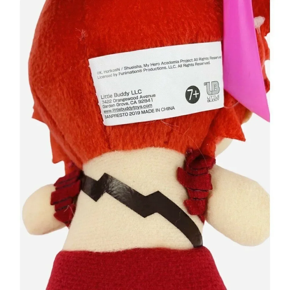 My Hero Academia Little Buddy Plush Eijirou Kirishima Red Riot Horikoshi Anime